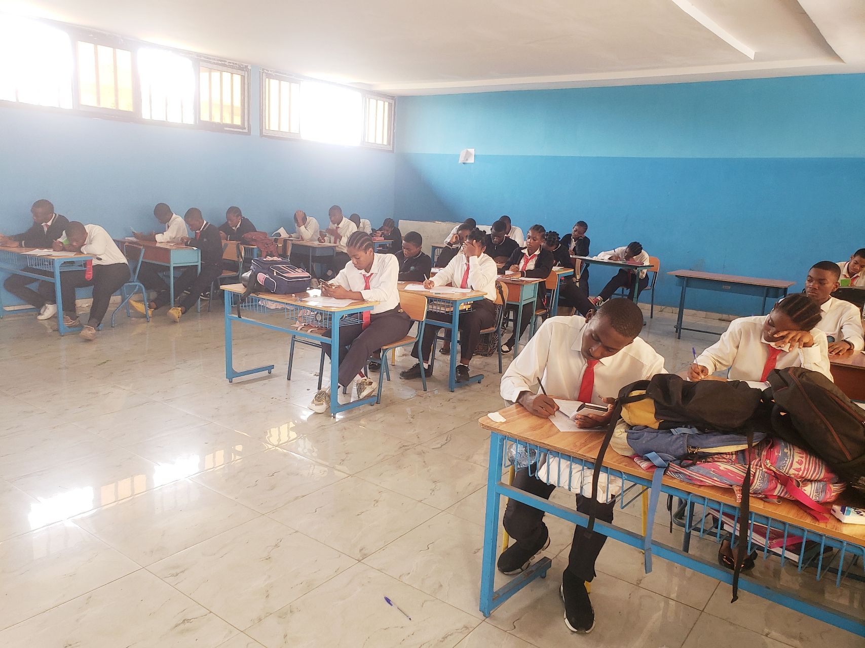 Mathematics and equations on blackboard